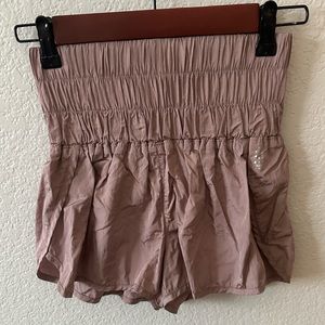 Free People way home shorts mauve